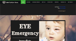 Desktop Screenshot of jolieteyecare.com